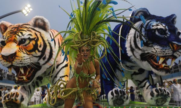 Tradicijnij Karnaval U Rio De Zhanejro Zmagannya Shkil Sambi